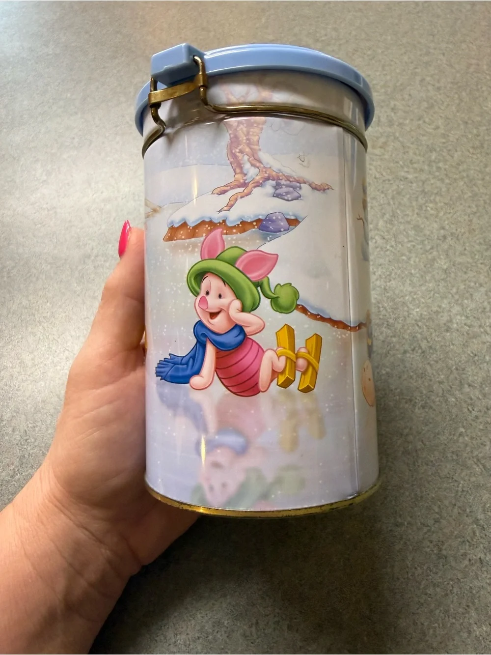 Winnie the Pooh Tin Canister